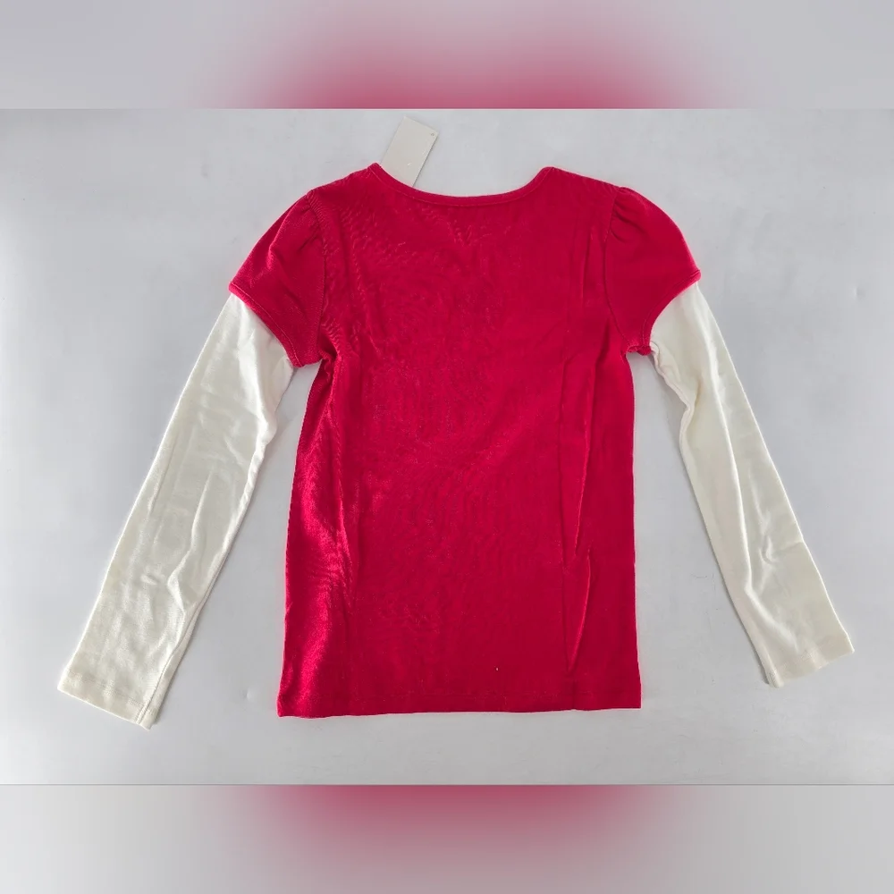 Gymboree Red and White Long Sleeve Kids‎ Shirt